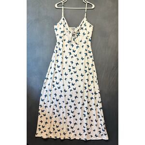 J for Justify XL Butterfly Fairy Cottagecore Maxi Dress Ethereal Boho Y2K Summer